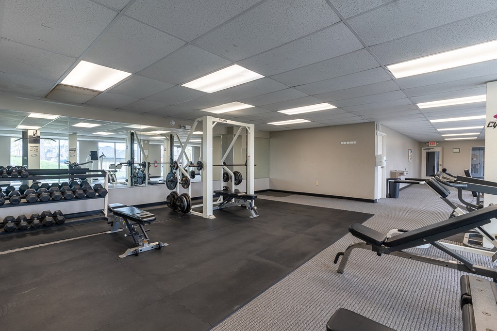 Fitness Center at Olde Towne Apartments, Middletown, 45042