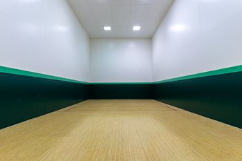 Indoor racquetball court at Pickwick Farms Apartments in Indianapolis, IN 46260