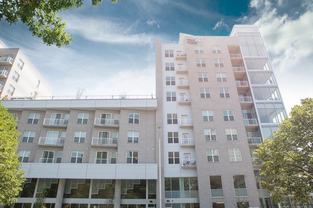 street view of buiilding at The Whit Apartments, Indiana