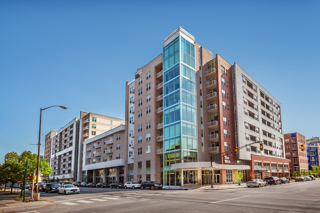 Exterior view at The Whit Apartments, Indiana, 46204