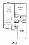 OPAL 1 Bedroom 1 Bathroom Duplex