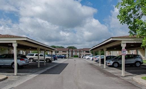 Off Street Parking Facility at Creekside Square Apartments, Indianapolis, IN