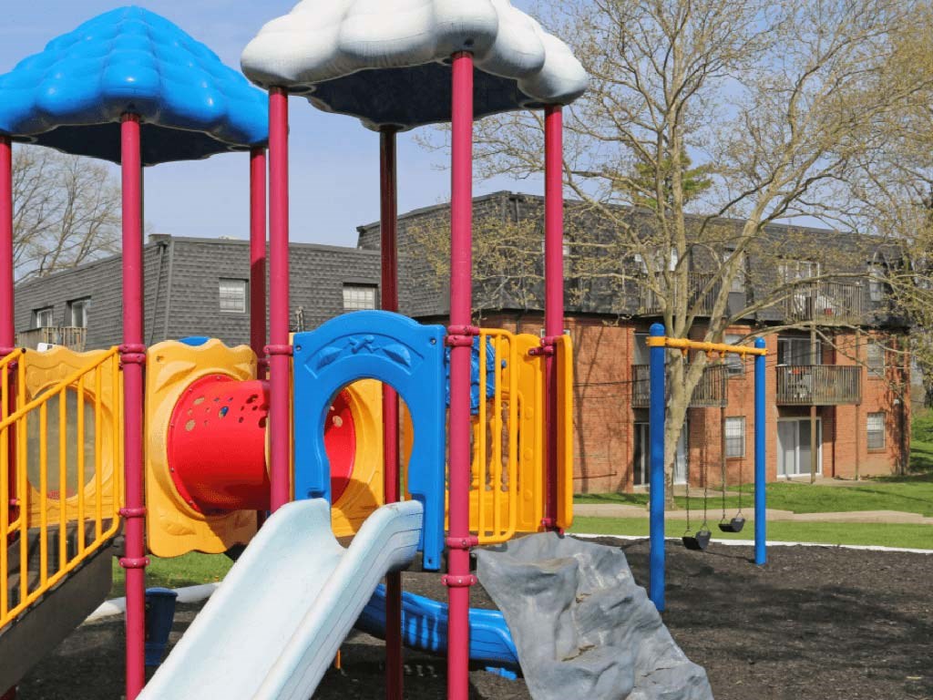 Outdoor Playground at Olde Towne Apartments in Middletown, OH