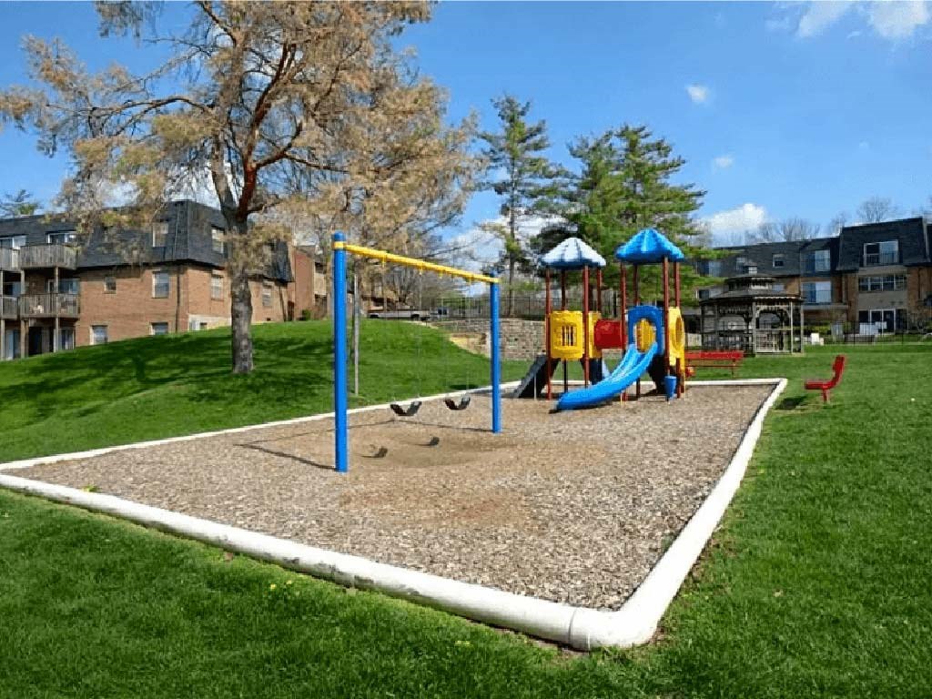 Modern Playground at Olde Towne Apartments in Middletown, OH