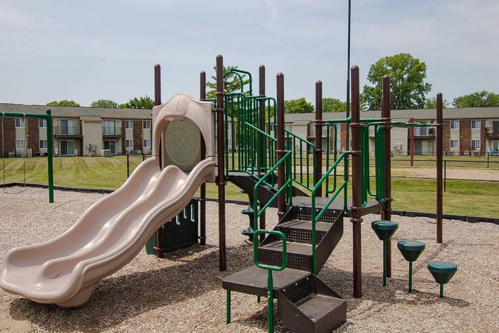 Childrens Playground at Pickwick Farms Apartments in Indianapolis, IN 46260