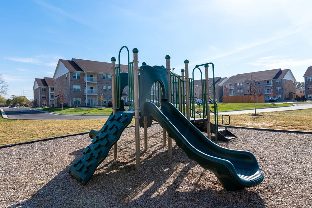Open Play Area at The Court at Sandstone Apartments, Greenwood