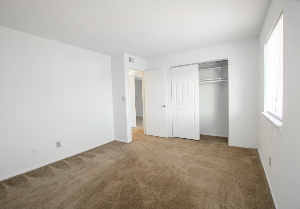 Built-in Shelving In Closet at Waterstone Place Apartments, Indianapolis, Indiana