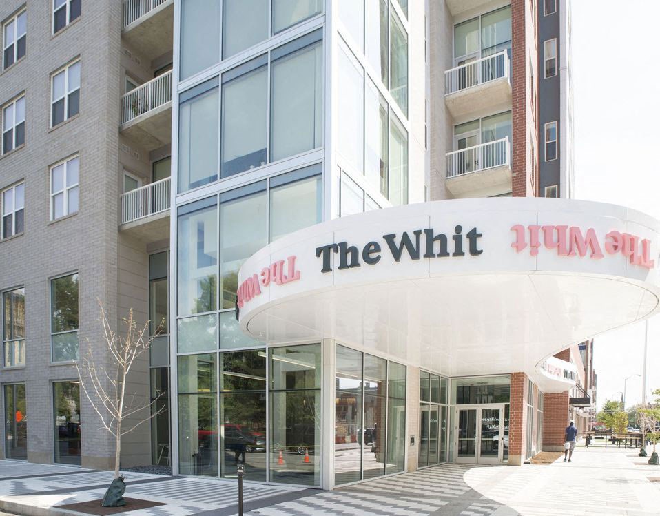 Entranceat The Whit Apartments, Indianapolis, Indiana