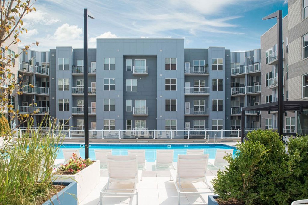 Pool View at The Whit Apartments, Indiana