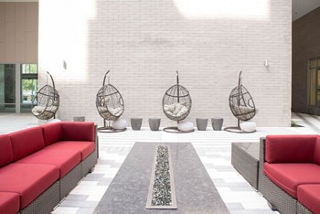 Lobby at The Whit Apartments, Indianapolis, IN - Photo Gallery 44