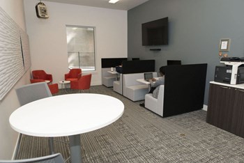 Work Space Area at The Whit Apartments, Indiana, 46204 - Photo Gallery 54