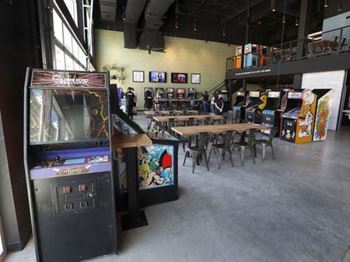 16-Bit Bar and Arcade at The Whit Apartments, Indiana, 46204