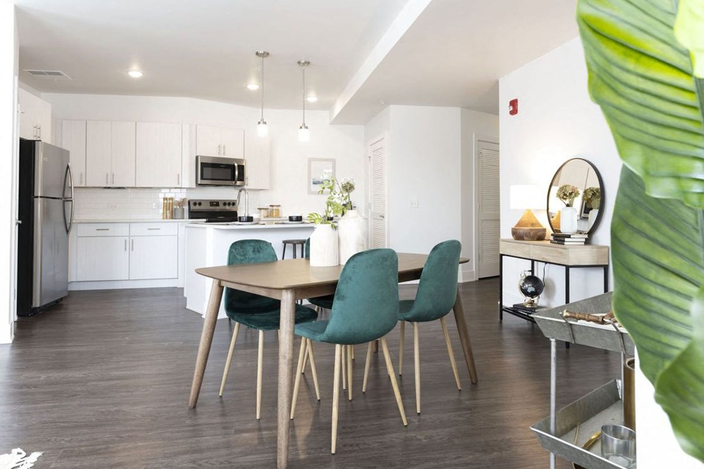 Dining Area at The Whit Apartments, Indianapolis