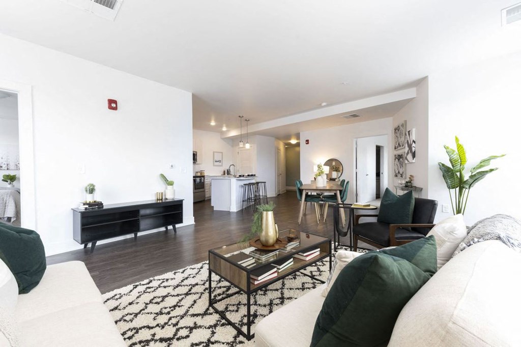 Open Concept Layout at The Whit Apartments, Indianapolis, Indiana