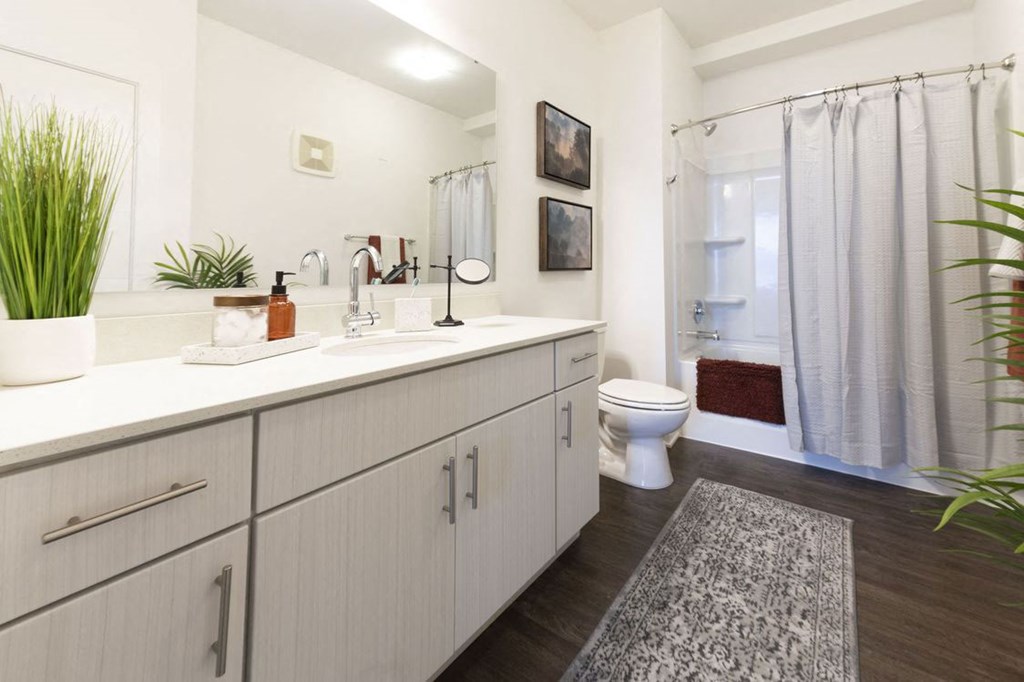 Bathroom at The Whit Apartments, Indianapolis, 46204