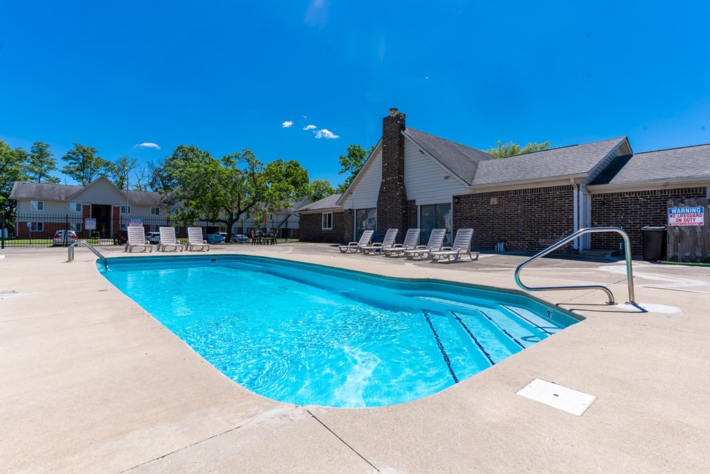 Resort Style Pool at Lake Camelot Apartments, Indianapolis, IN, 46268