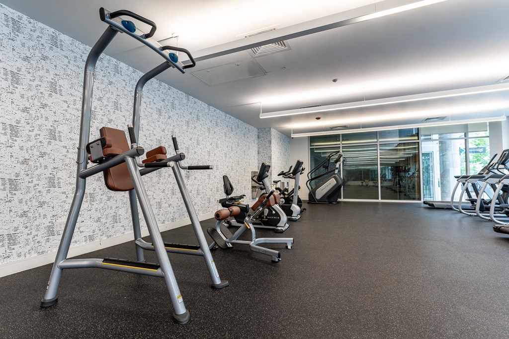 Modern Fitness Center at The Whit Apartments, Indiana, 46204