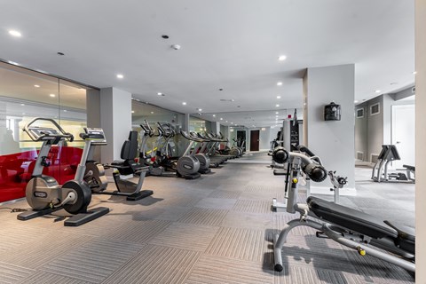 State Of Art Fitness Center at Somerset Place Apartments, Chicago, Illinois