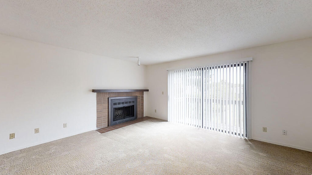 Spacious Living Room at Arbor Pointe Townhomes, Battle Creek, Michigan