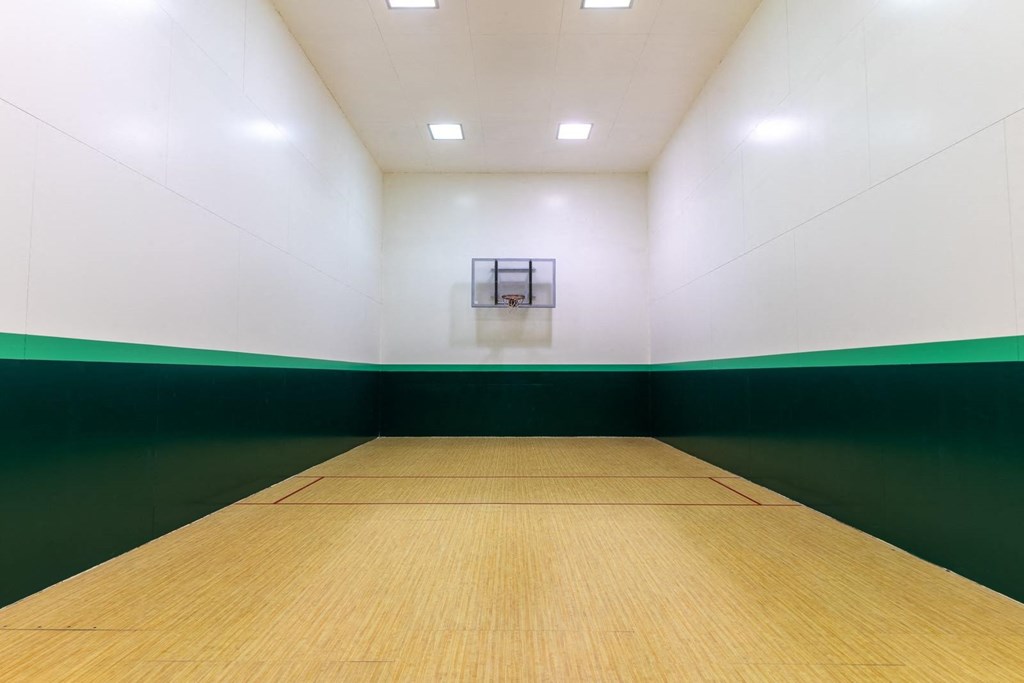 a squash court at Pickwick Farms Apartments, Indianapolis, 46260