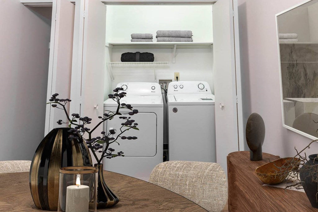 Washer Dryer In Unit at Creekside Square Apartments, Indianapolis