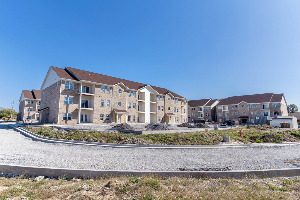 the building where the apartment is located