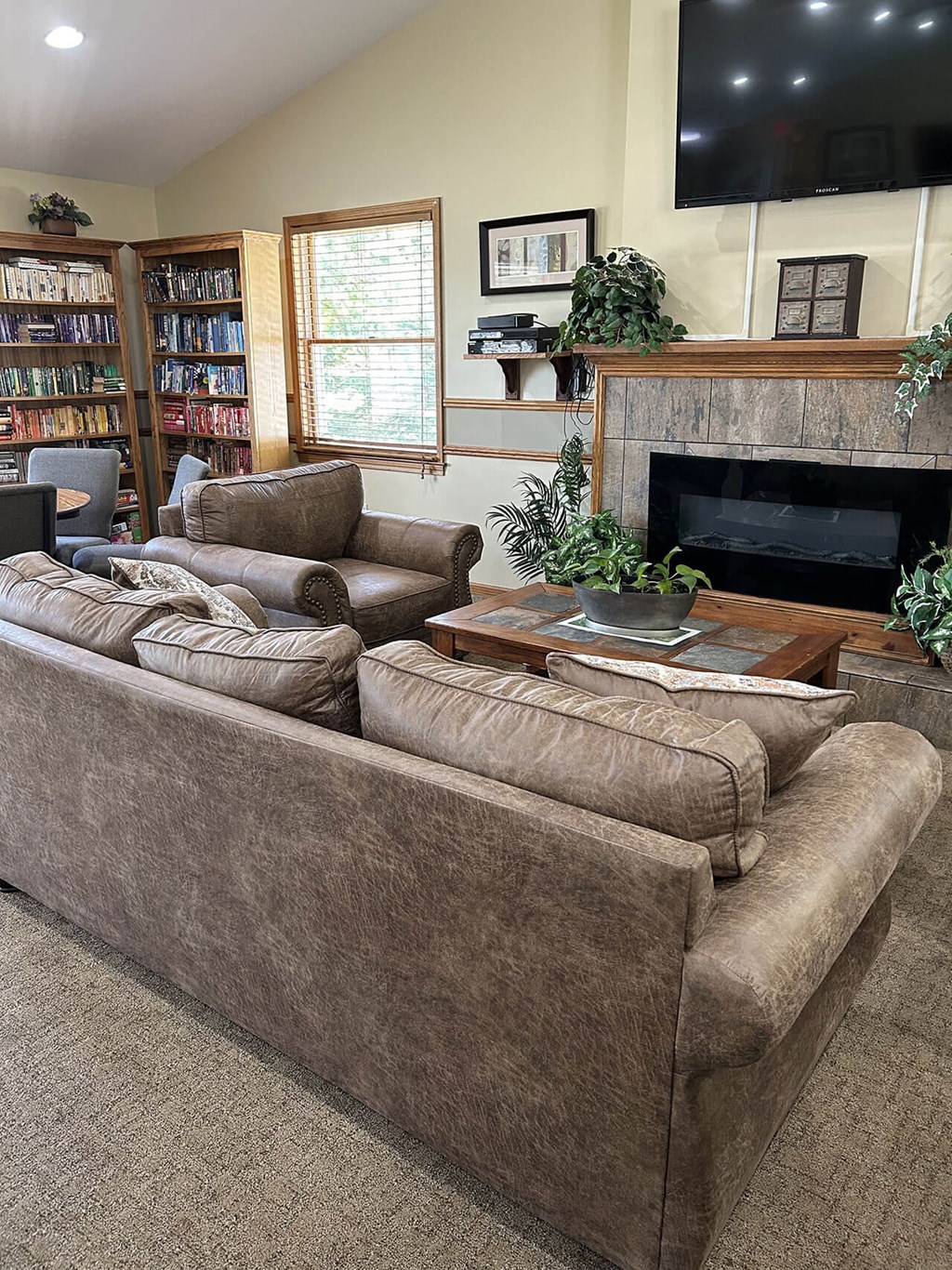 The Community of Rolling Hills Clubhouse Seating Area