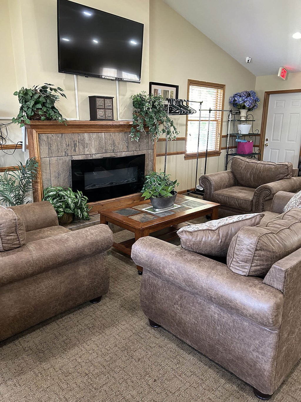 The Community of Rolling Hills Clubhouse Seating Area