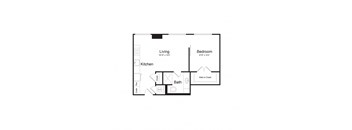 A4 Floor Plan at The Commonwealth Building, Pennsylvania