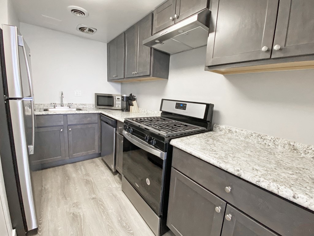 kitchen at Walnut Towers at Frick Park, Pittsburgh