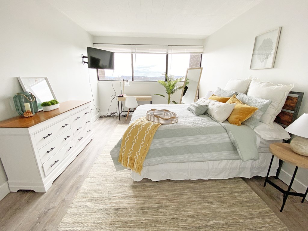 bedroom at Walnut Towers at Frick Park, Pennsylvania 15217