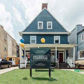 On-Site Management Office at University Commons Apartments, Oakland, Pittsburgh