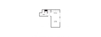 S1 Floor Plan at The Commonwealth Building, Pennsylvania