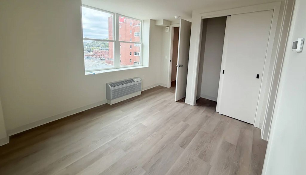 Unfurnished Bedroom at The Jones Tower at the Collective, Pittsburgh, PA