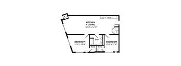 Walnut on Highland The Penn B2, Walnut on Highland in East Liberty Neighborhood of Pittsburgh