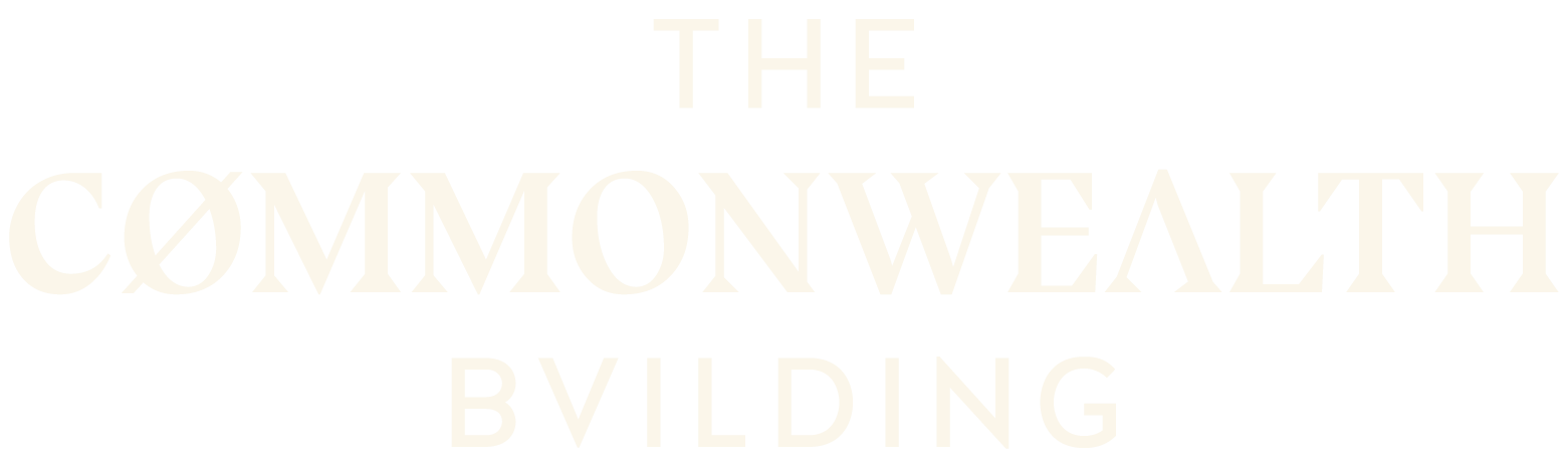 Logo at The Commonwealth Building, Pittsburgh, 15222