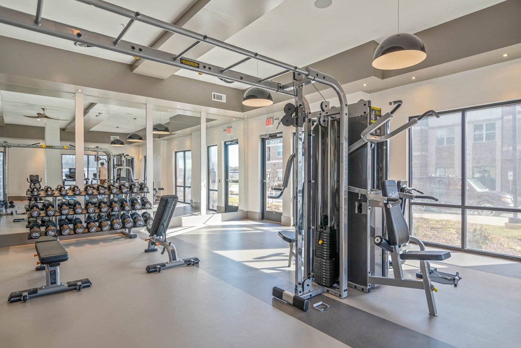 Fitness Center With Modern Equipment at Alta Depot, Smyrna, TN, 37167