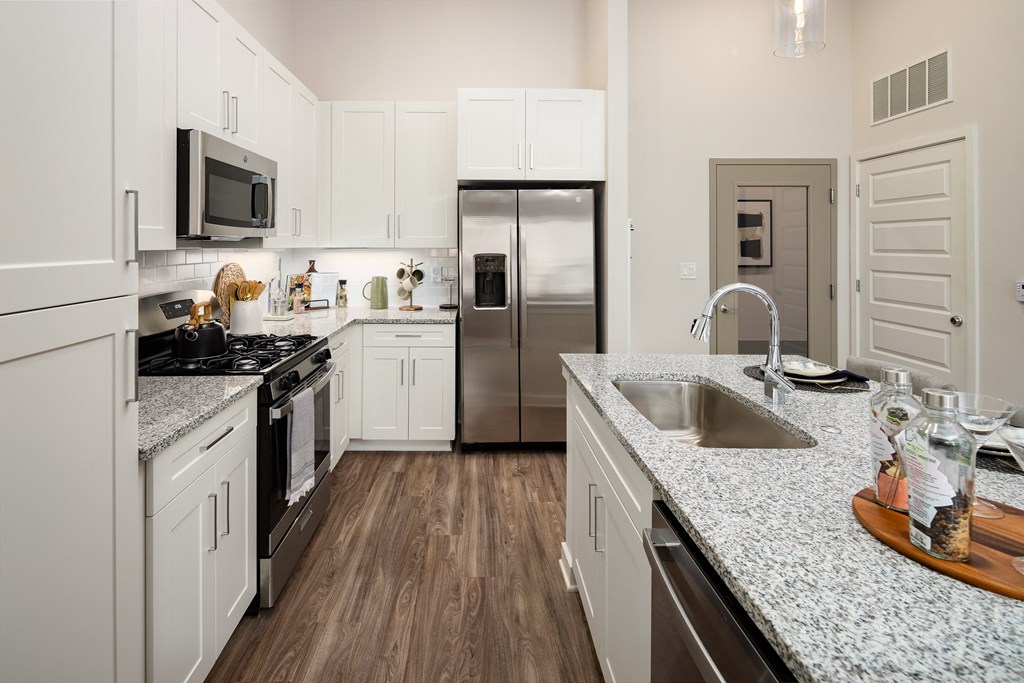 Kitchen With Sink at Alta Northerly, Cumming, 30028
