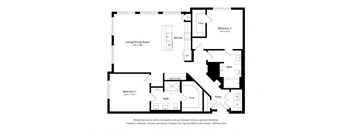 B4_1343 sqft floor plan at Alta Northerly, Cumming
