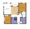 B2 Floor Plan B2 Floor Plan at Alta East, Atlanta, GA