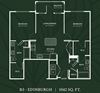 B3 2 BED 2 BATH EDINBURGH Floor Plan B3 2 BED 2 BATH EDINBURGH Floor Plan at Alta Croft, Charlotte, North Carolina