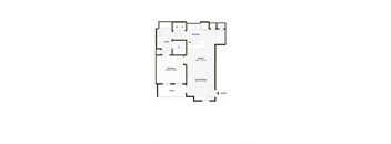 a floor plan of a house