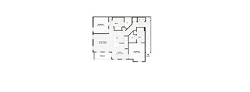 bedroom floor plan | the milano | apartment homes for rent in pittsburgh, pa