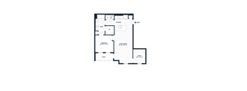 a floor plan of a house with a loft and a garage