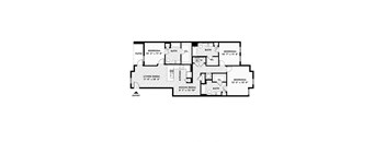 a floor plan of a house