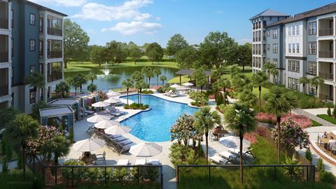 Aerial View Of Pool at Alta Longwood, Longwood, FL, 32750