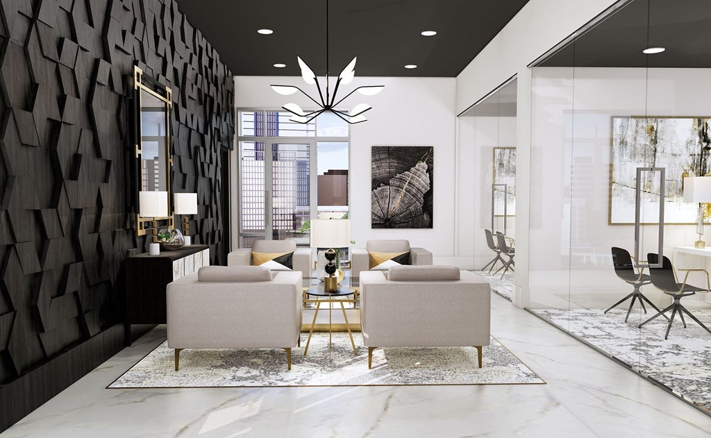 Leasing Center And Clubhouse at The Tower on Piedmont, Atlanta, GA, 30305