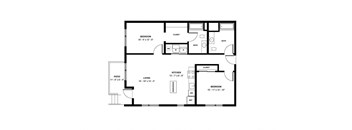 bedroom floor plan an in 2d