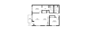 bedroom floor plan | luxury apartments in brooklyn ny | the mille brook