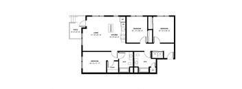 bedroom floor plan an in 2d